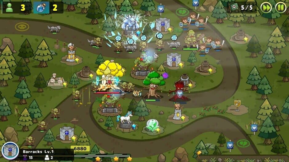 Luna & Monsters TD: The Deprived Magical Kingdom screenshot 5