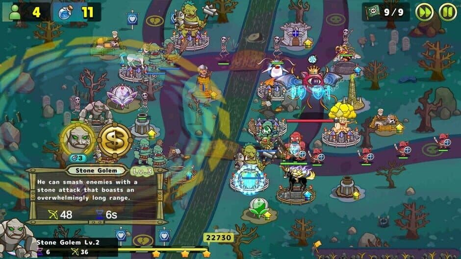 Luna & Monsters TD: The Deprived Magical Kingdom screenshot 8
