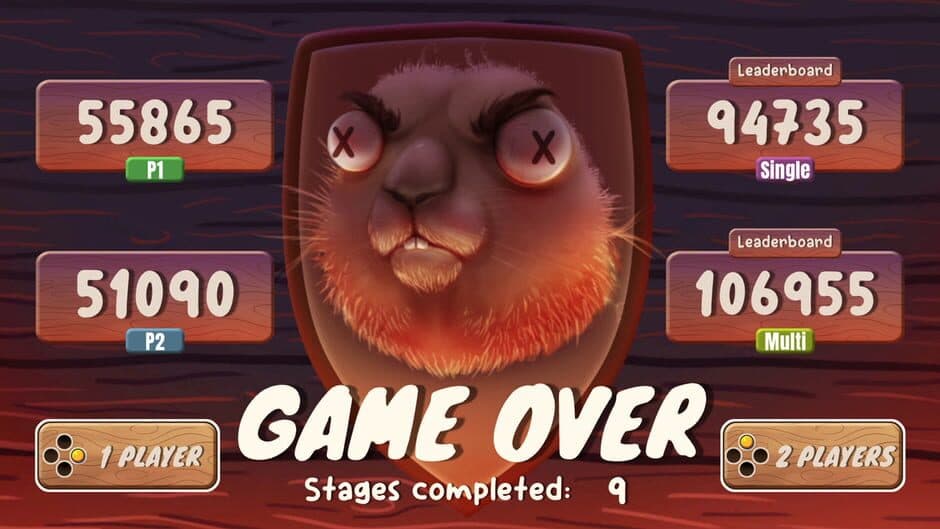 Arcade Machine: Gopher's Revenge screenshot 3