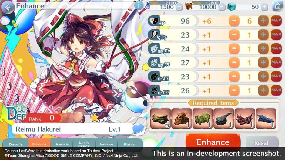 Touhou LostWord screenshot 4