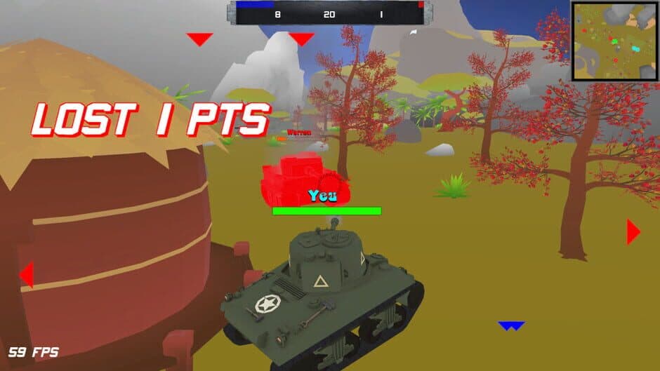 WWII: Tank Battle Arena screenshot 2