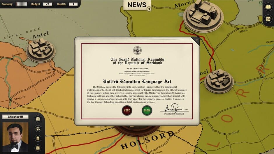 Suzerain screenshot 4