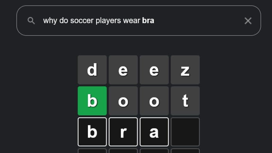 Google Feudle screenshot 1