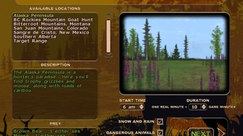 Trophy Hunter 2003 screenshot 3