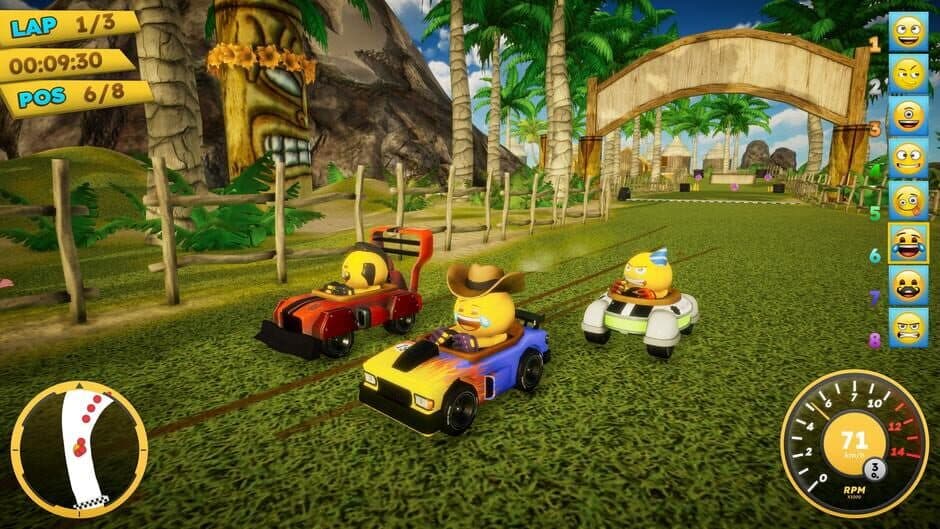 Emoji Kart Racer screenshot 9