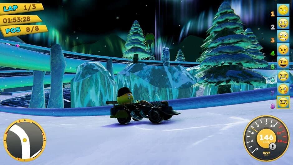 Emoji Kart Racer screenshot 7