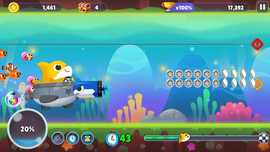 Baby Shark Run Away screenshot 7