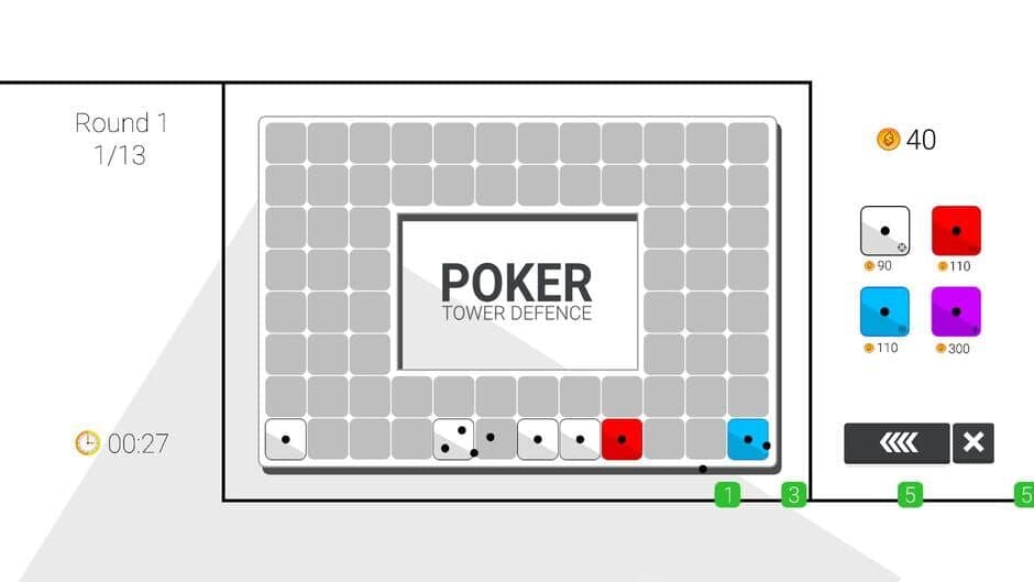 Poker Tower Defense screenshot 1
