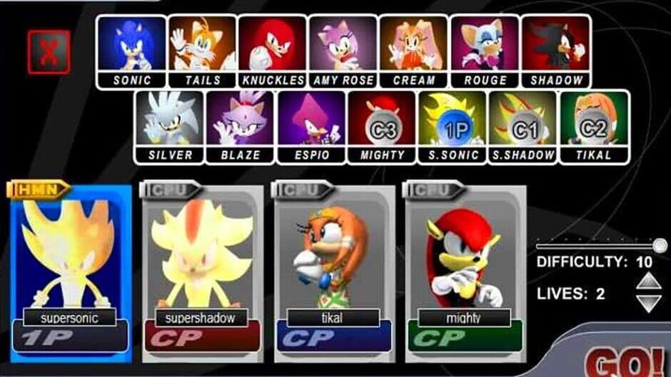 Sonic Smash Brothers screenshot 1