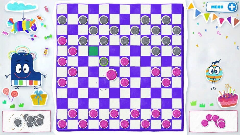 Kids Party Checkers screenshot 1