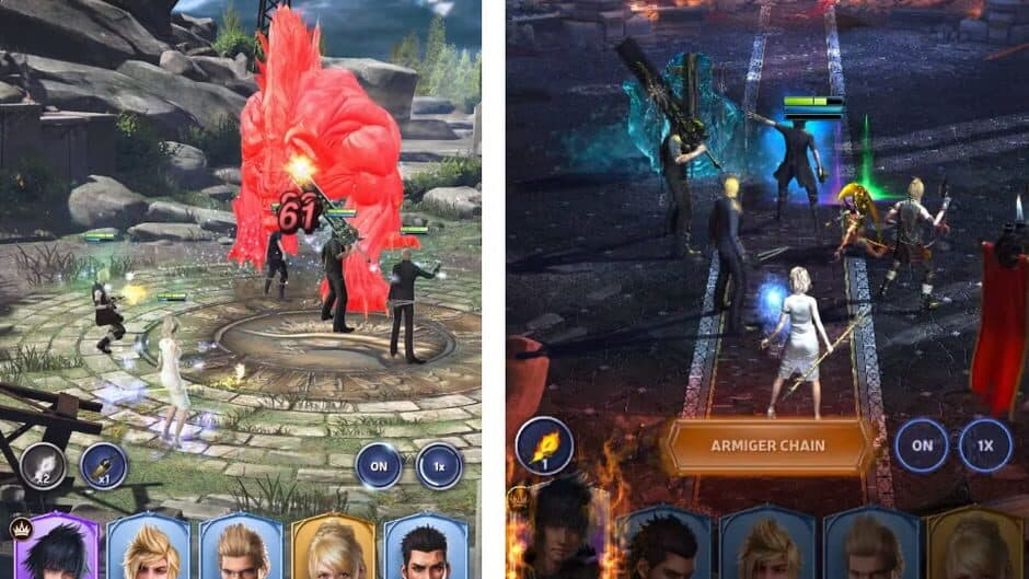 Final Fantasy XV: War for Eos screenshot 1