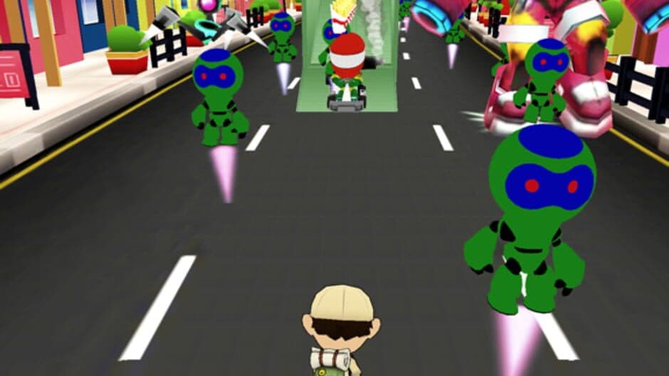 Robot Clash Run screenshot 1