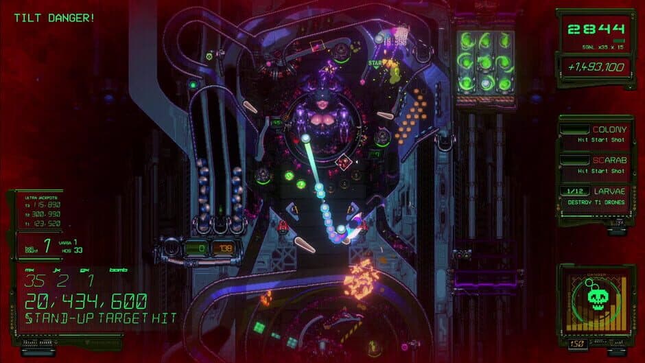 Xenotilt: Hostile Pinball Action screenshot 6