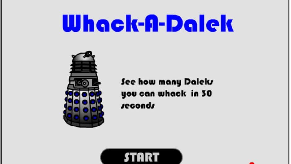 Whack-A-Dalek screenshot 1