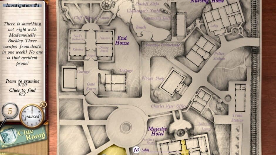 Agatha Christie: Peril at End House screenshot 3