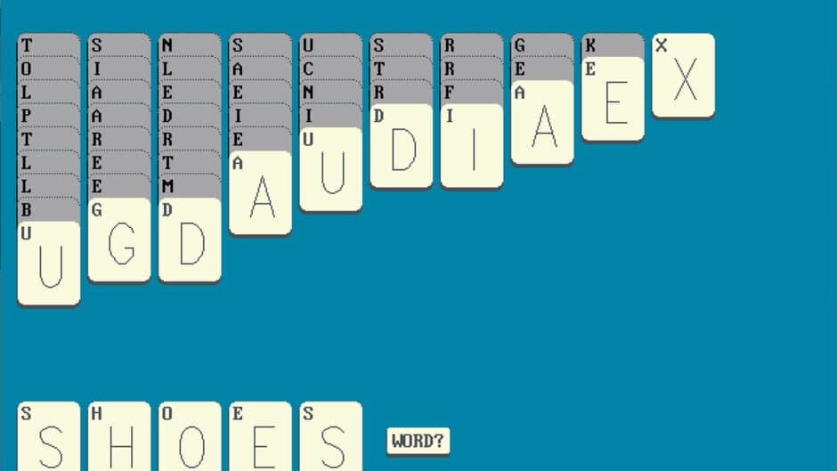 Word Solitaire screenshot 2