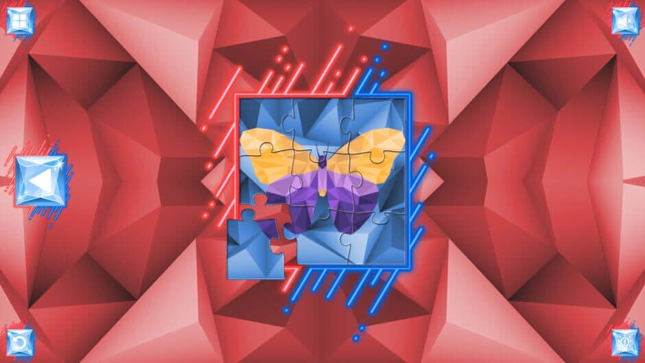 Poly Jigsaw: Butterflies screenshot 6