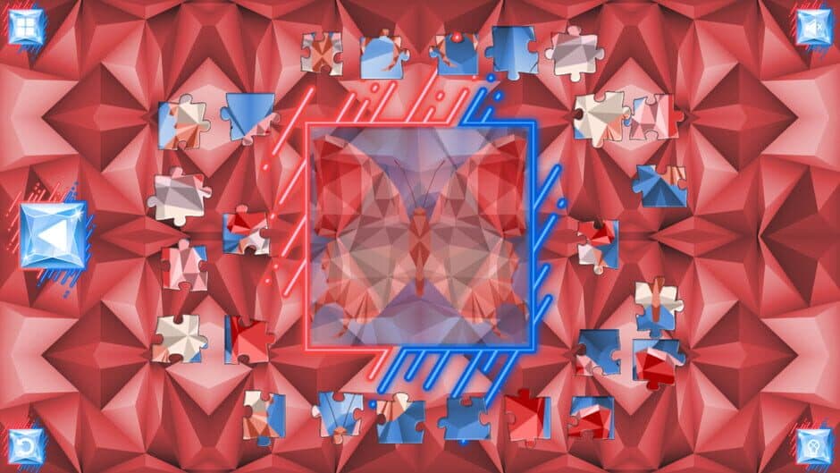 Poly Jigsaw: Butterflies screenshot 4