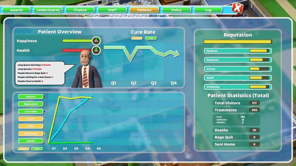 Two Point Hospital screenshot 8