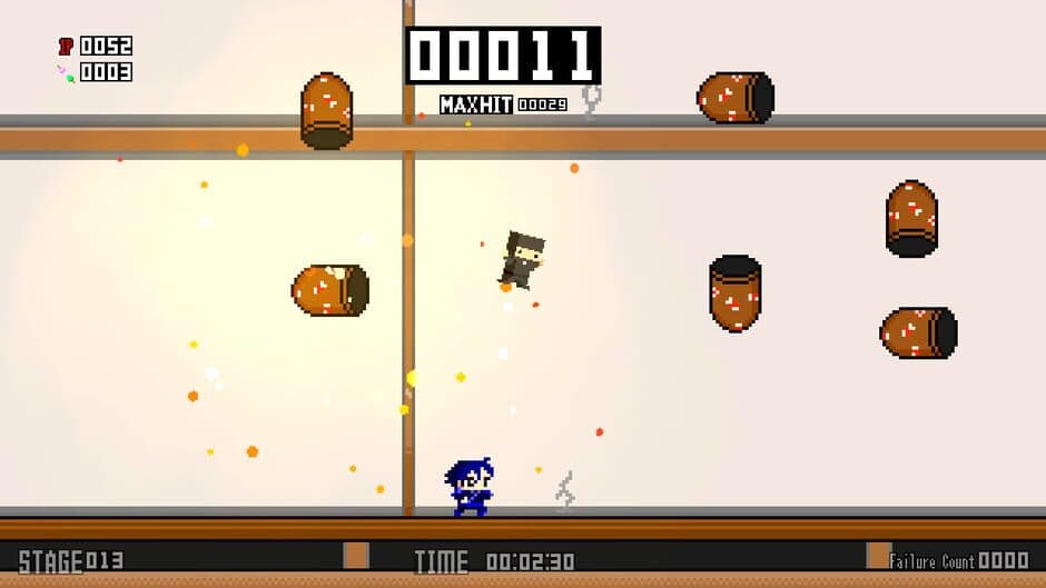 Pixel Game Maker Series: Ninja Otedama R screenshot 2