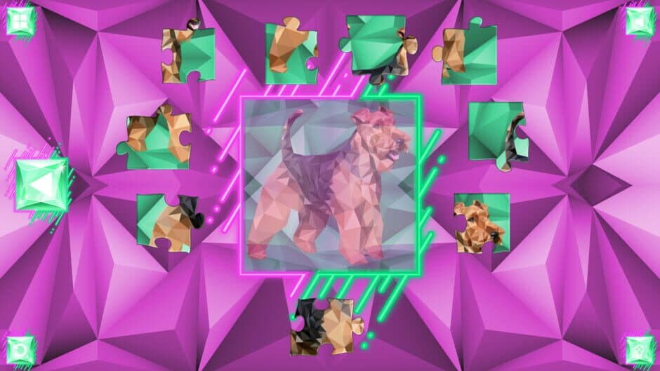 Poly Jigsaw: Dogs screenshot 4