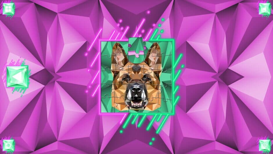 Poly Jigsaw: Dogs screenshot 2