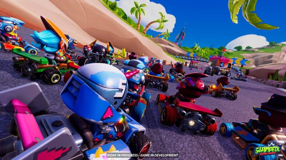 Stampede Racing Royale screenshot 1
