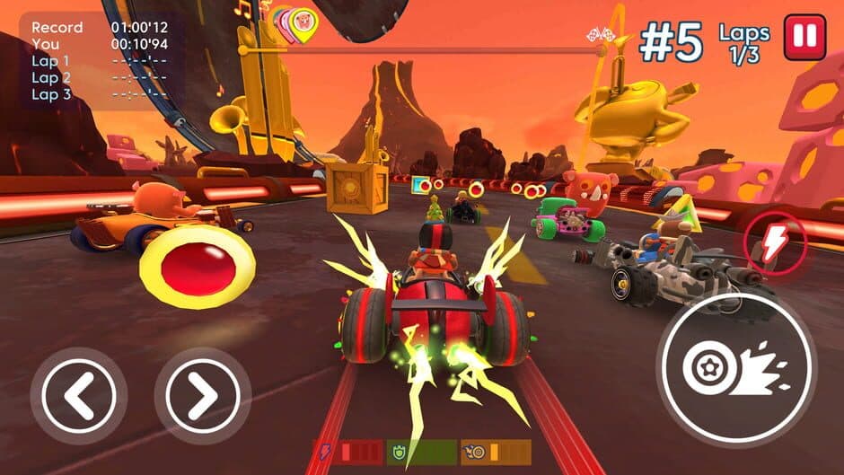 Starlit On Wheels: Super Kart screenshot 6