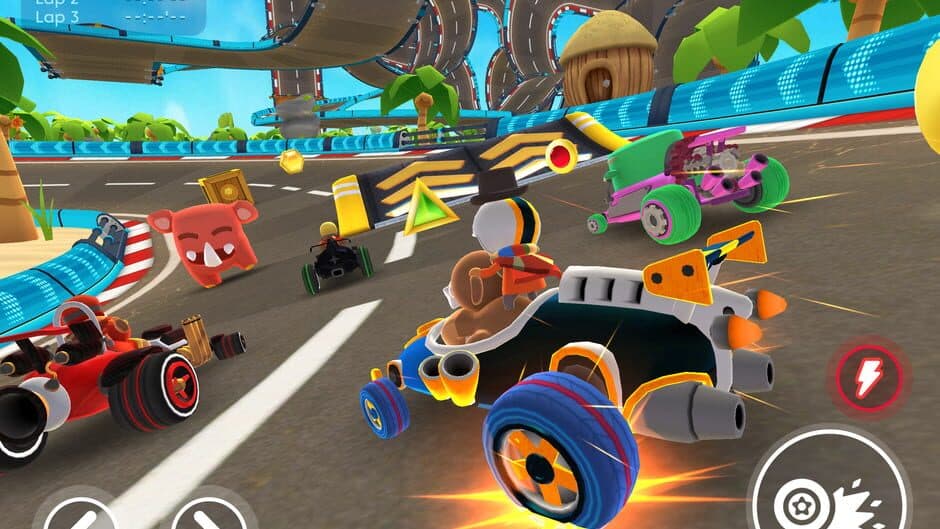 Starlit On Wheels: Super Kart screenshot 9