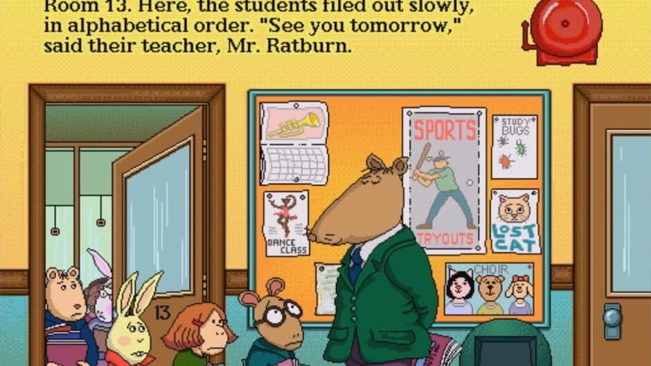 Living Books: Arthur's Teacher Trouble screenshot 1