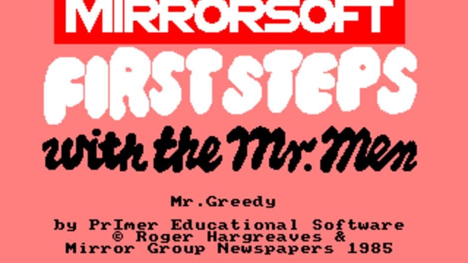 First Steps with the Mr. Men screenshot 1