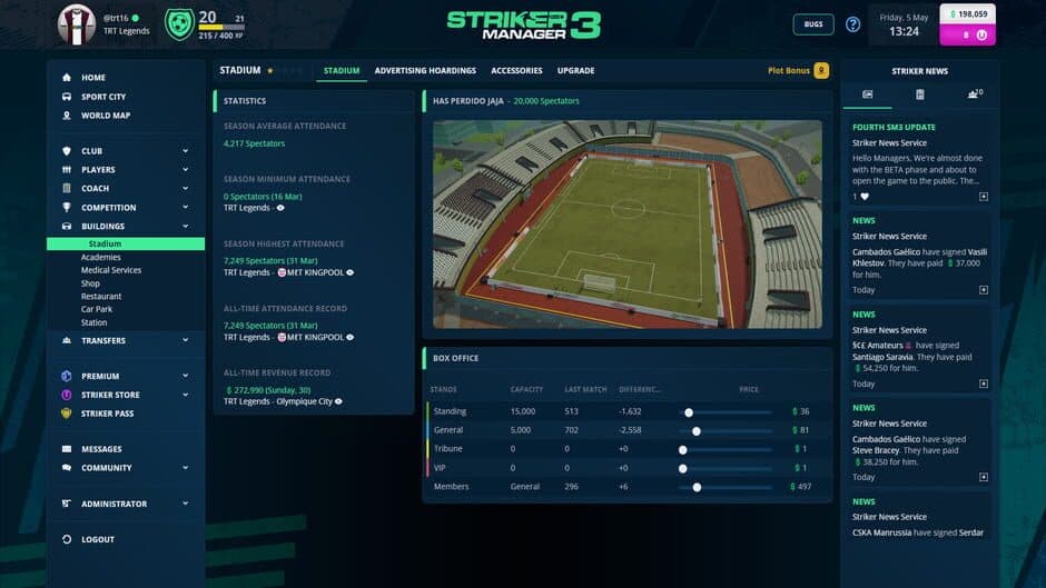 Striker Manager 3 screenshot 7