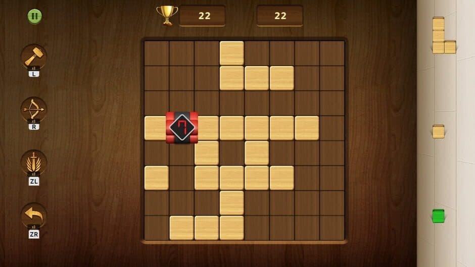 Wood Cube Block: Classic Casual Puzzle screenshot 2