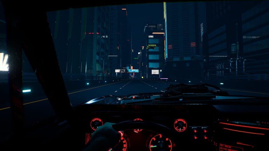 Cyber Space Driver screenshot 1