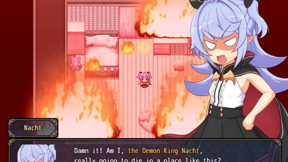 Nacht-sama is quitting being the demon king! screenshot 1
