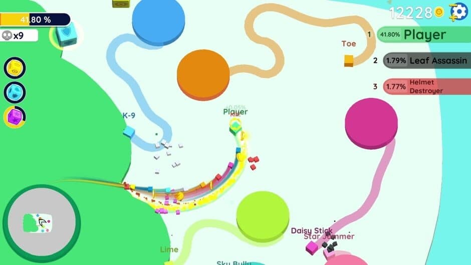 Paper io 2 screenshot 1