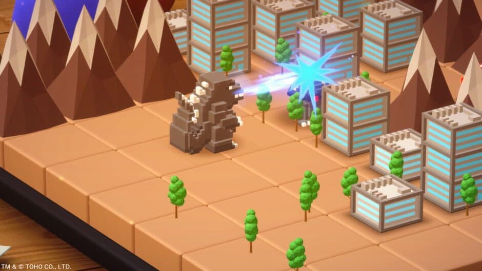Godzilla Voxel Wars screenshot 2