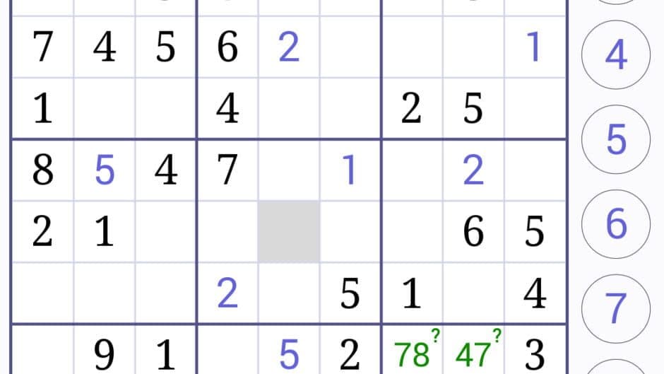 Web Sudoku screenshot 8