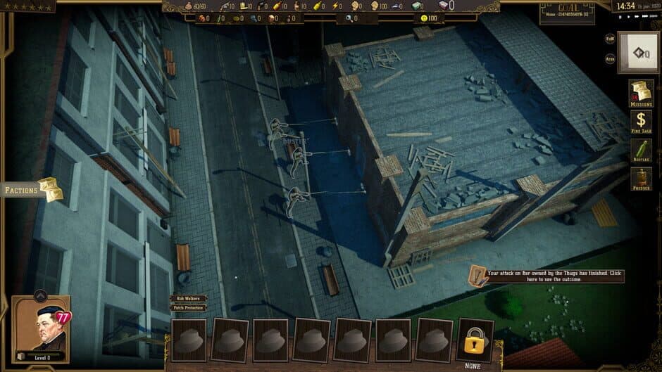 Dough: A Crime Strategy RPG screenshot 1