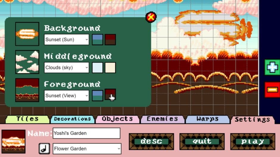 Super Mario Construct 2: Yoshi's Fabrication Station screenshot 3