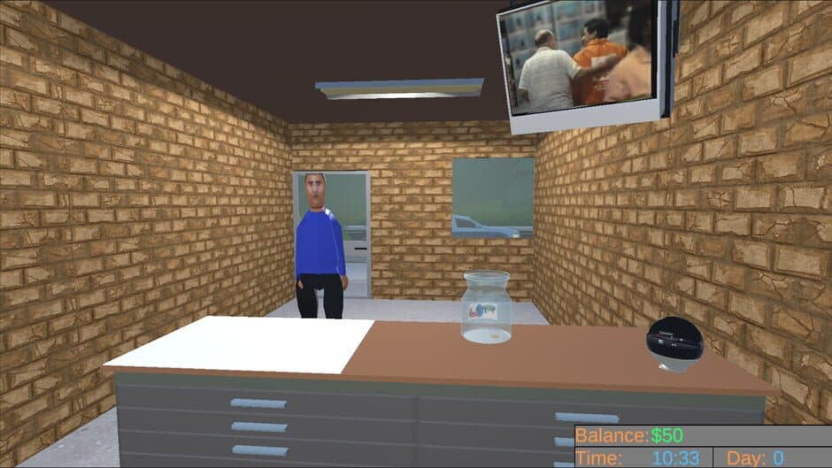 Paint Desk Simulator screenshot 2
