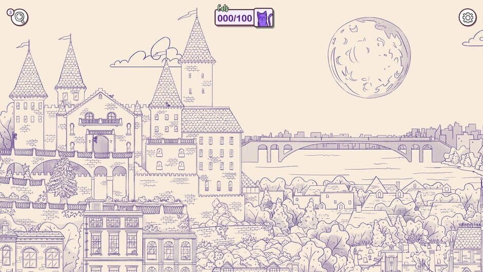Hidden Cats in Spooky Town screenshot 2