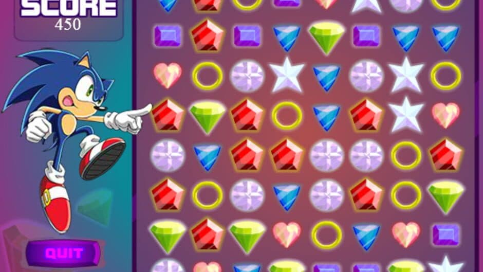 Sonic X: Emerald Grab screenshot 1