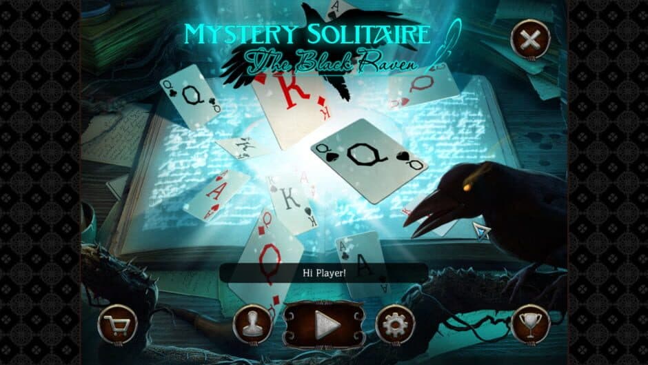 Mystery Solitaire: The Black Raven screenshot 3