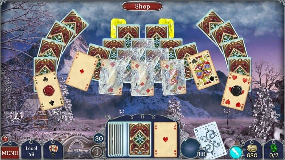 Jewel Match Solitaire Winterscapes 2: Collector's Edition screenshot 6