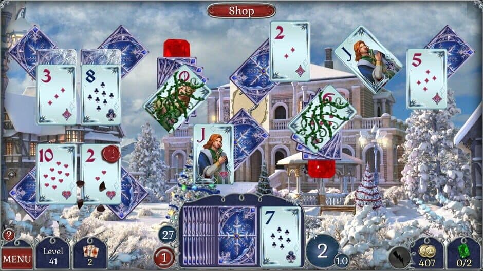 Jewel Match Solitaire Winterscapes 2: Collector's Edition screenshot 9