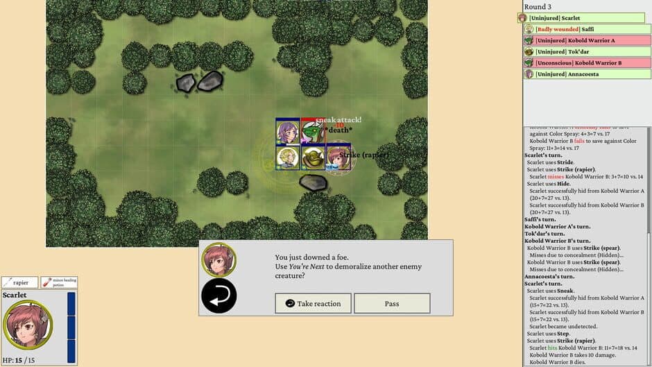 Dawnsbury Days screenshot 1