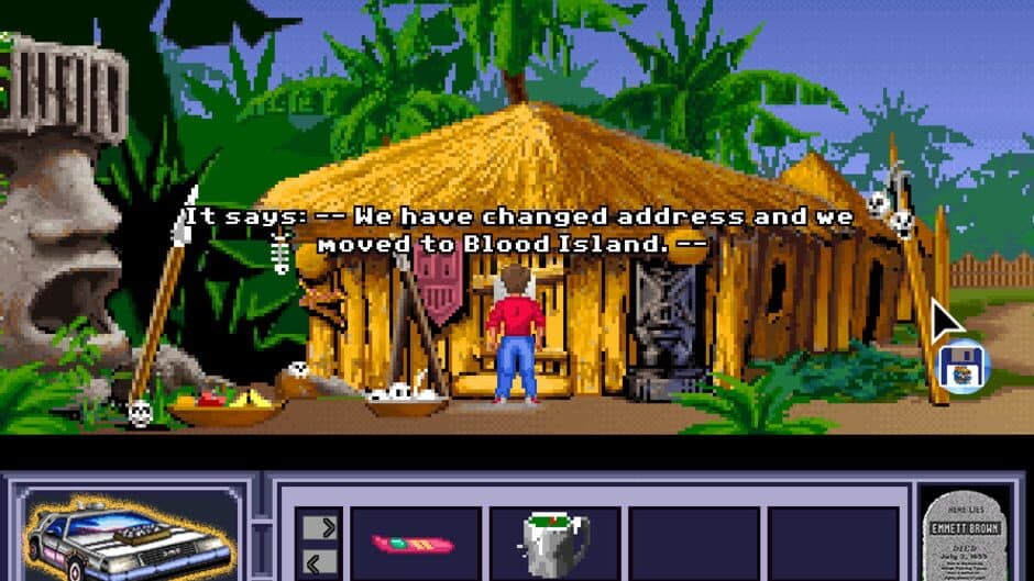 The Fan Game: Back to the Future - Part III: Timeline of Monkey Island screenshot 1