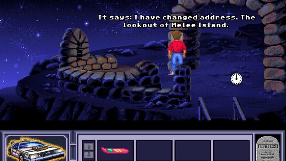 The Fan Game: Back to the Future - Part III: Timeline of Monkey Island screenshot 3