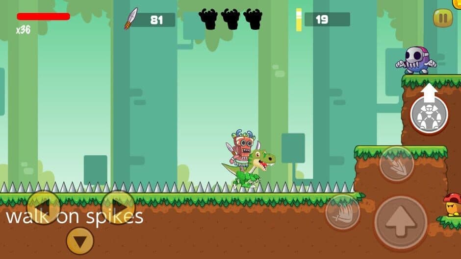 Super Prehistoric World Adventure screenshot 5